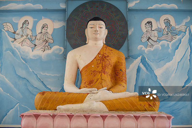 斯里兰卡冥想图片素材