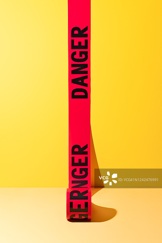 危险警示胶带图片素材