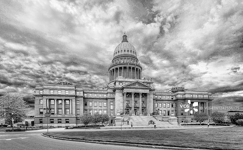 爱达荷州议会大厦图片素材