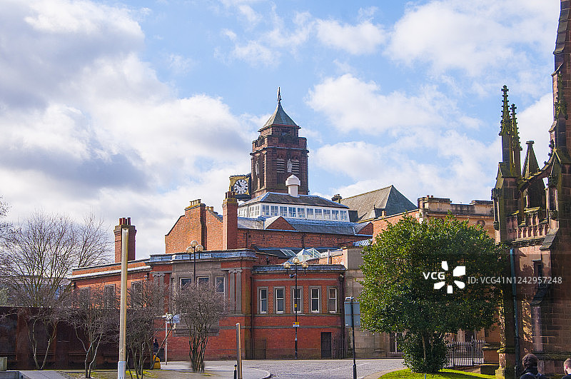 考文垂大教堂图片素材