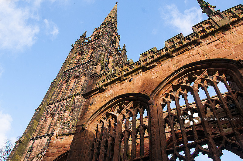 英国考文垂座堂图片素材