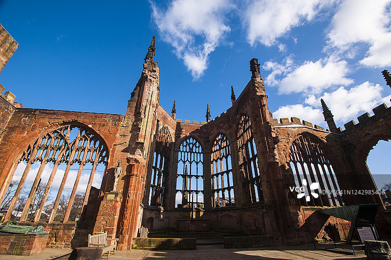英国考文垂座堂图片素材
