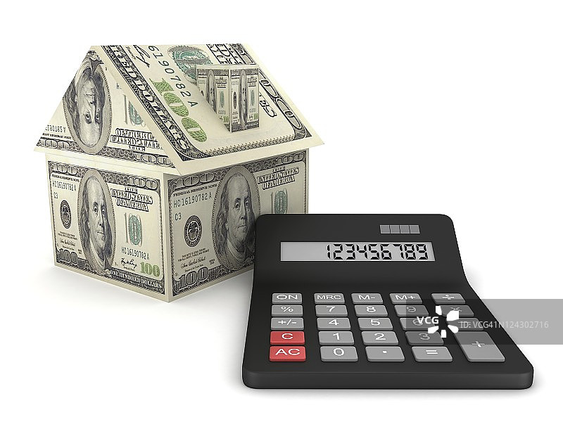 房贷计算器图片素材