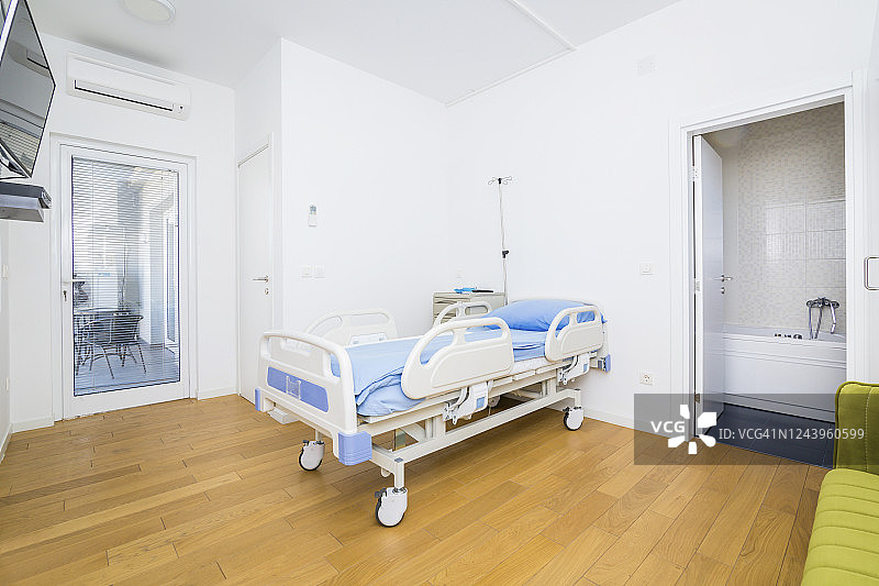 医院病床，医疗服务设施图片素材
