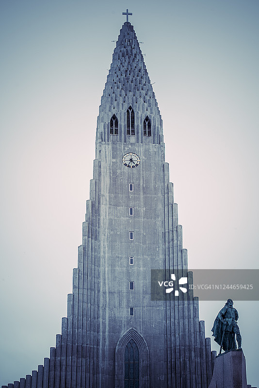 哈尔格林姆斯教堂图片素材