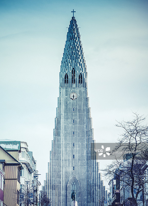 哈尔格林姆斯教堂图片素材