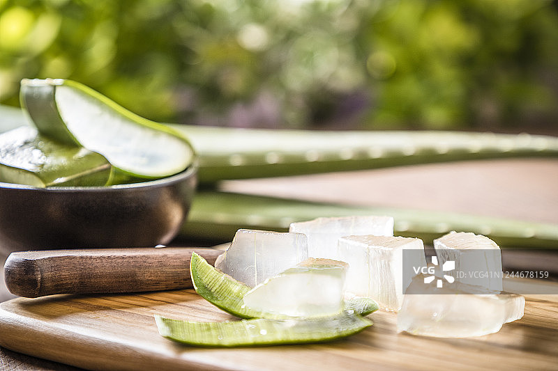 芦荟晶体图片素材