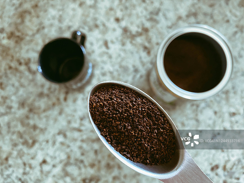 一勺咖啡图片素材