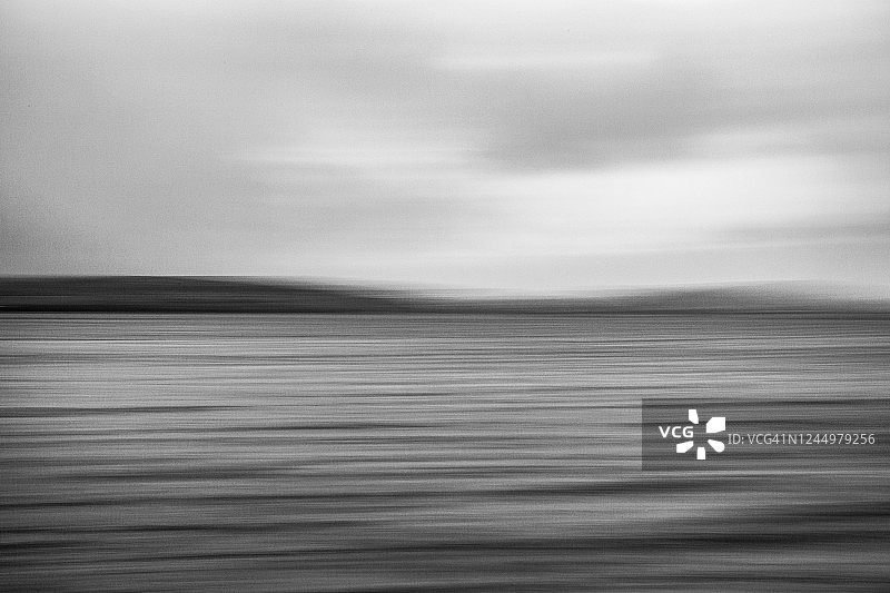 黑白威尔士抽象画图片素材