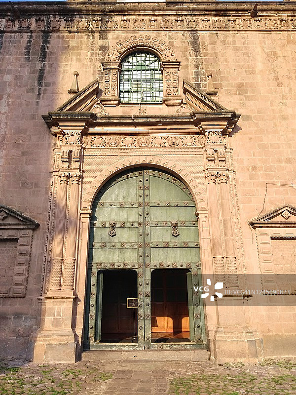 库斯科耶稣会教堂，印加帝国的历史都城图片素材