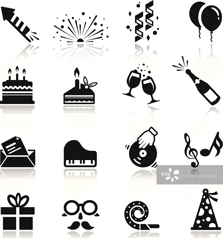 图标合集：生日与庆典图片素材