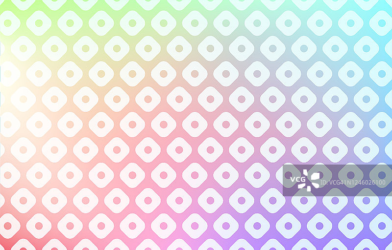 淡彩虹渐变和日式图案背景素材图片素材