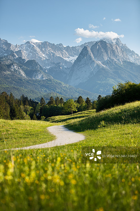 巴伐利亚阿尔卑斯-加米施帕滕基兴图片素材