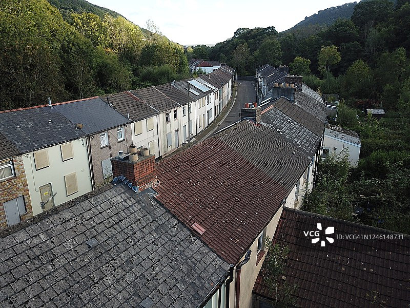 等待拆迁的废弃街道图片素材