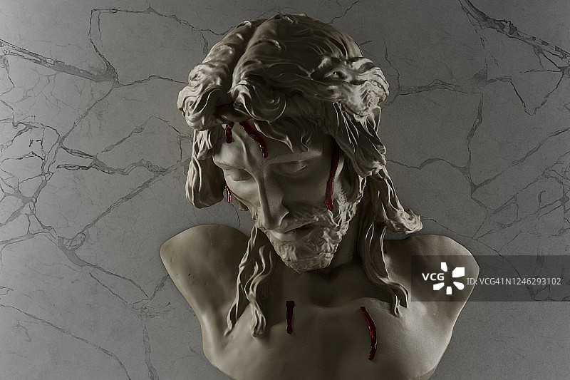 多纳泰罗：基督受难图片素材