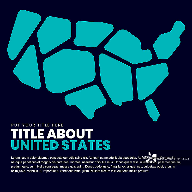 页面设计上的美国地图图片素材
