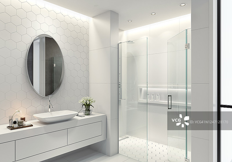 现代简约浴室图片素材