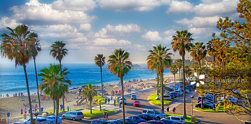 拉古纳海滩海岸美景图片素材