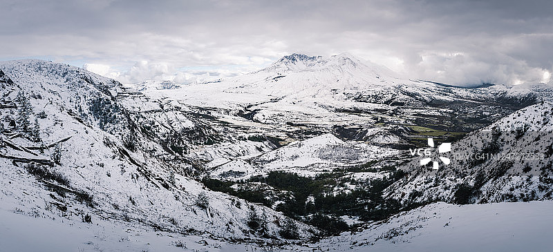 圣海伦斯山图片素材