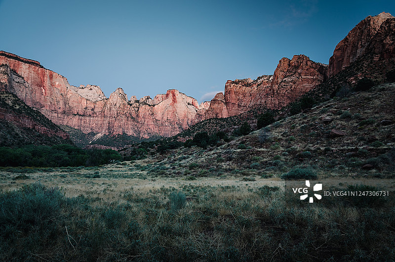 锡安的圣崖图片素材