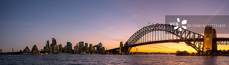 2016年悉尼海港全景图片素材
