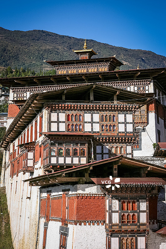 不丹宗萨宗图片素材