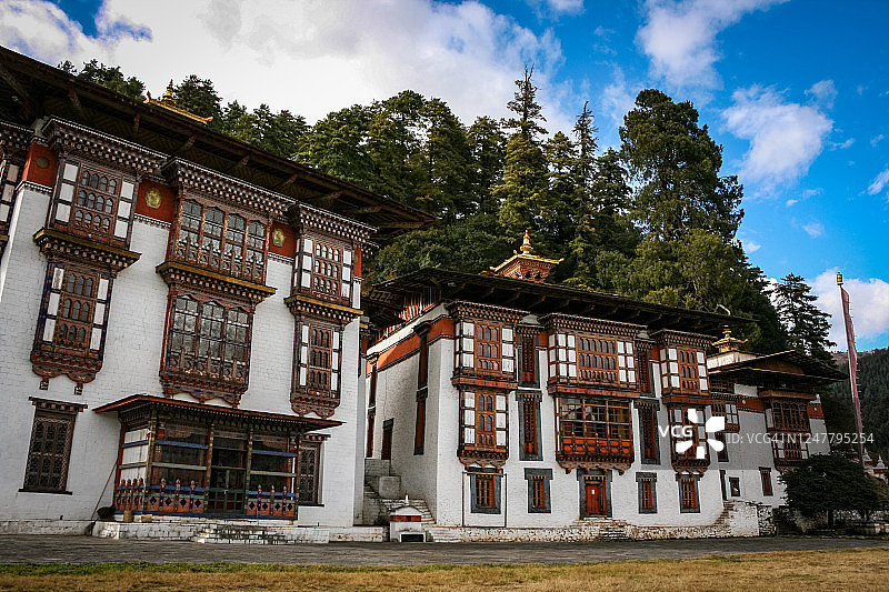 不丹库杰寺图片素材