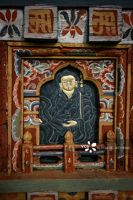 不丹多雄拉佛塔图片素材