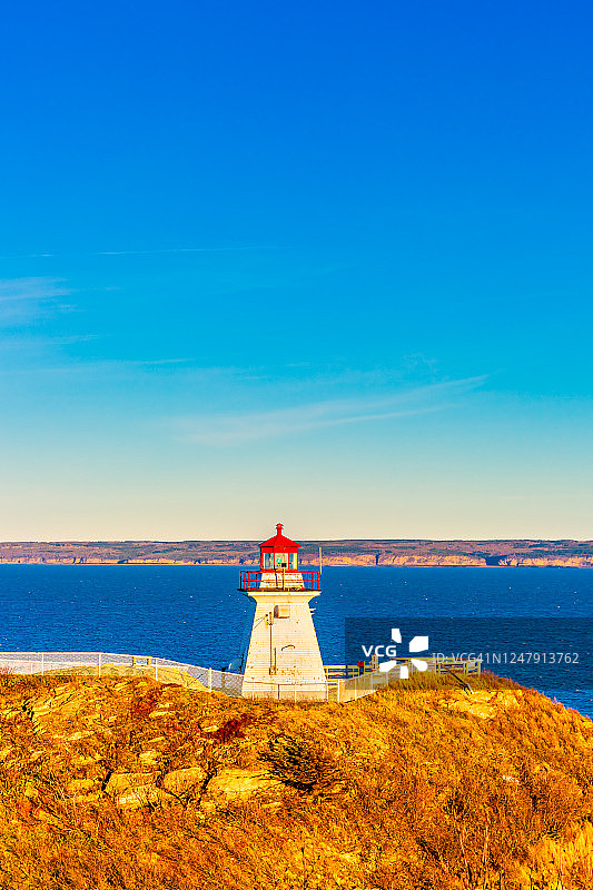 加拿大新不伦瑞克省的愤怒角图片素材