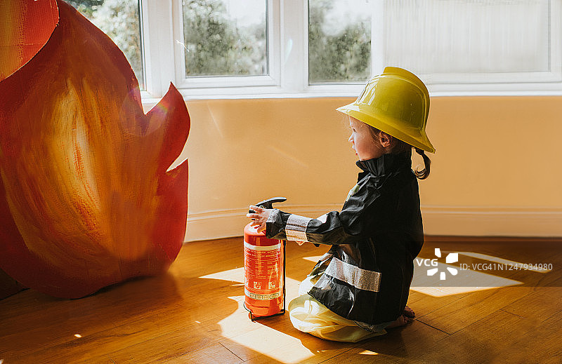 小小消防员图片素材