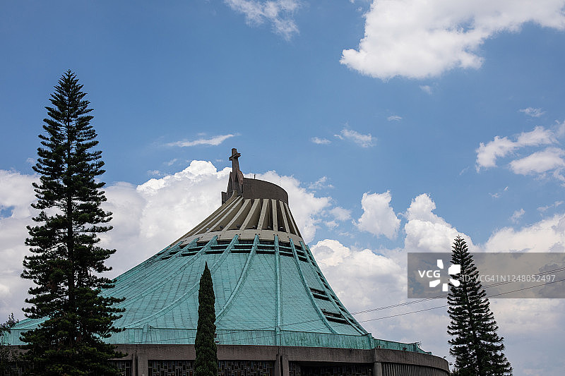 现代宗教建筑，墨西哥城图片素材