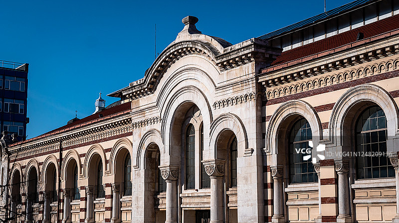保加利亚索非亚中央市场大厅图片素材