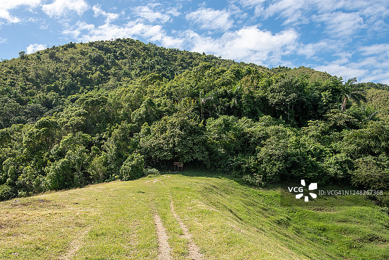 古巴维拉克拉拉省哈纳巴尼拉热带自然风光图片素材