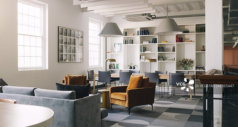 开放式办公空间让协作更轻松图片素材