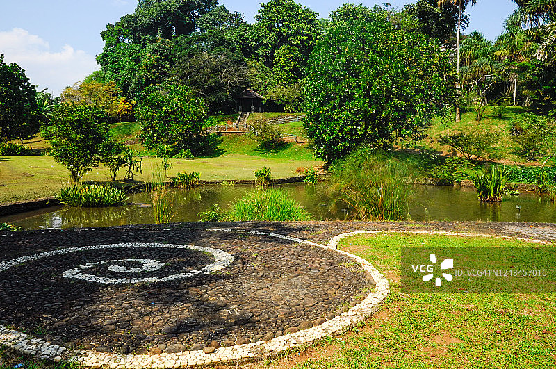 印度尼西亚西爪哇茂物植物园景观图片素材