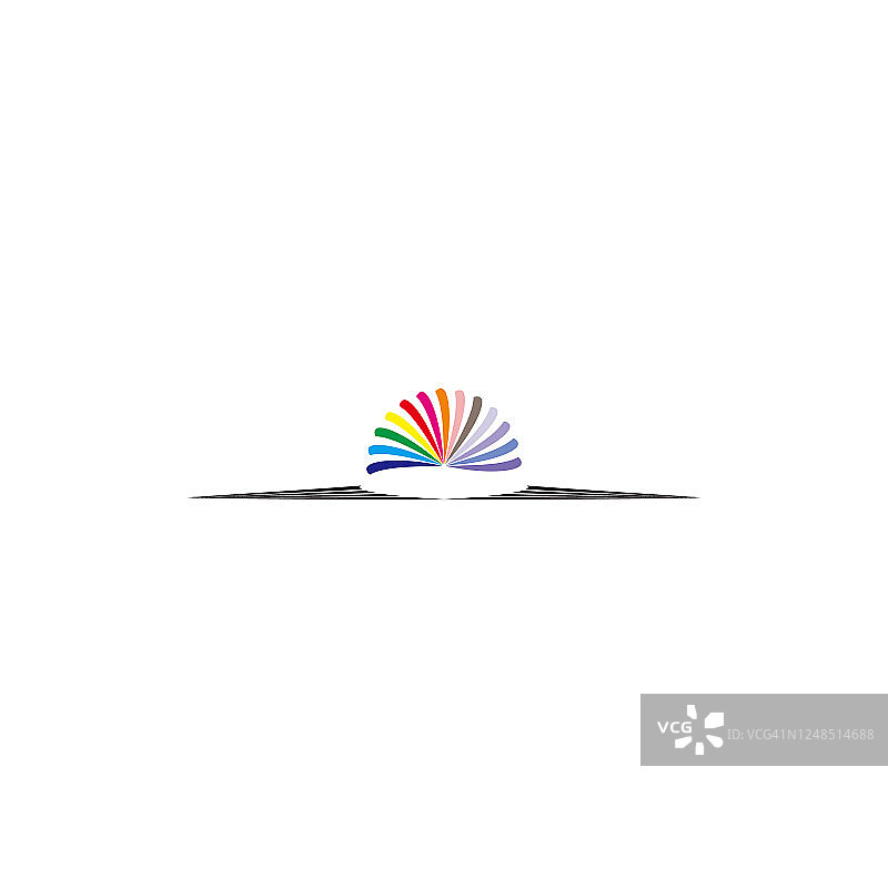 日出标志图片素材