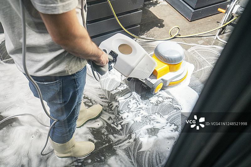 地面清洗机图片素材