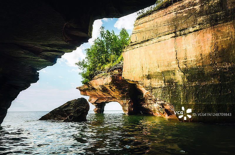使徒群岛的魔鬼岛图片素材
