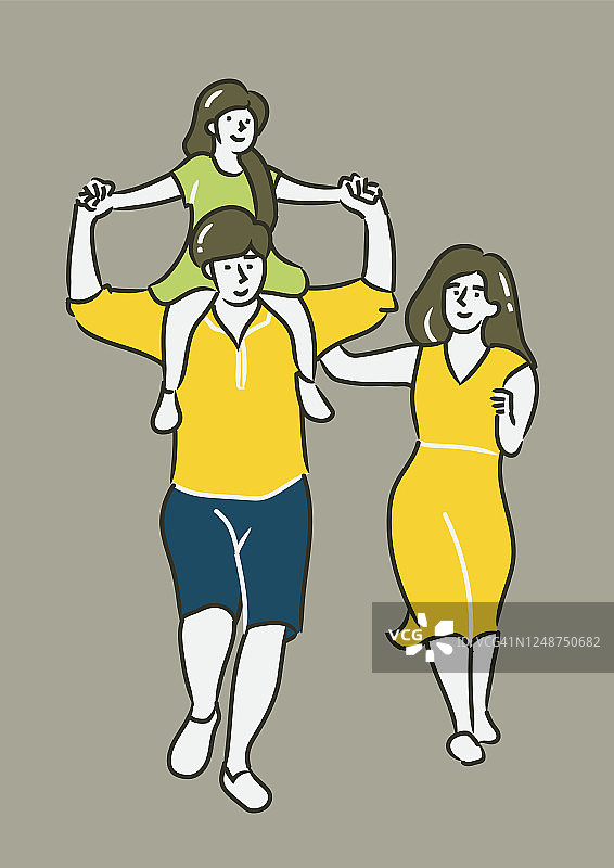 幸福的家庭图片素材