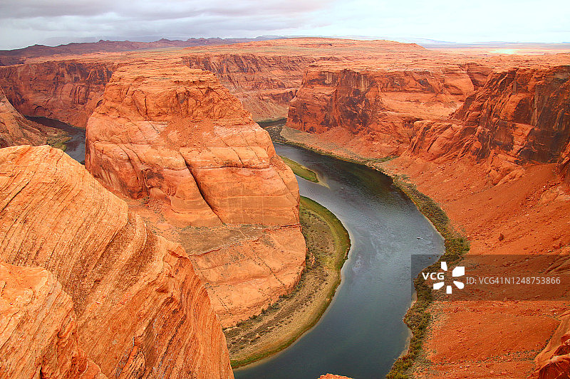 美国大峡谷马蹄湾航拍图片素材