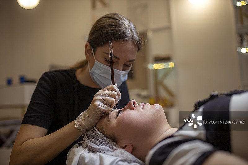 准备化妆品护理图片素材