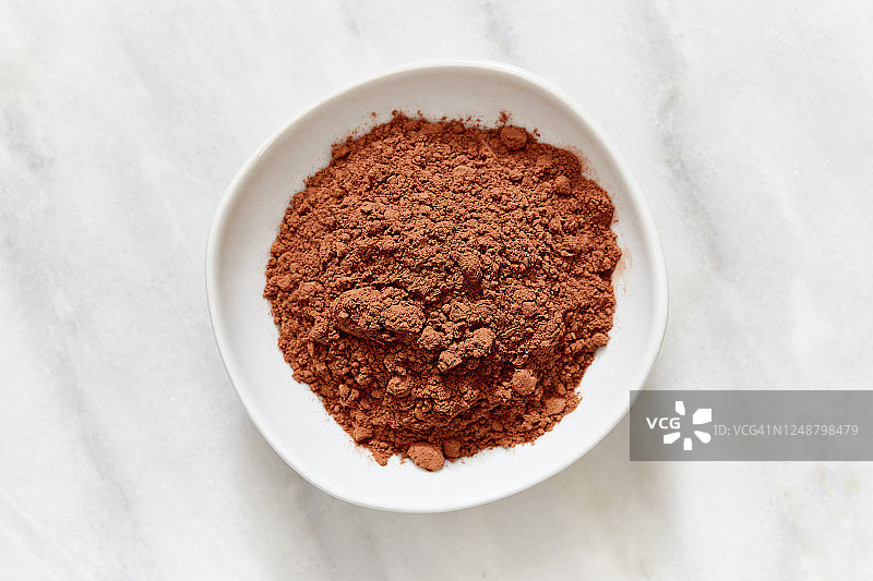 碗里的可可粉图片素材