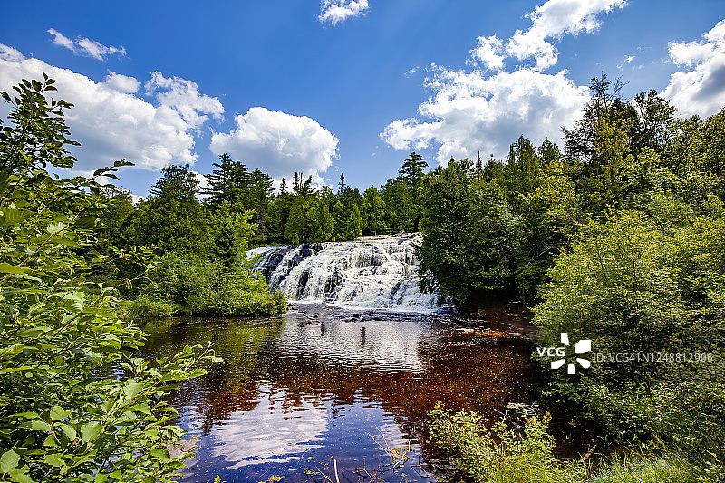 邦德瀑布图片素材