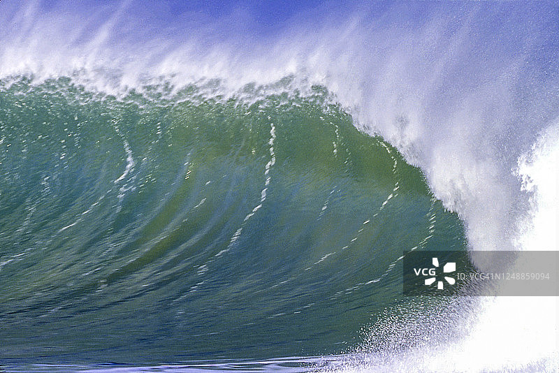 南非杰弗里湾的波浪图片素材