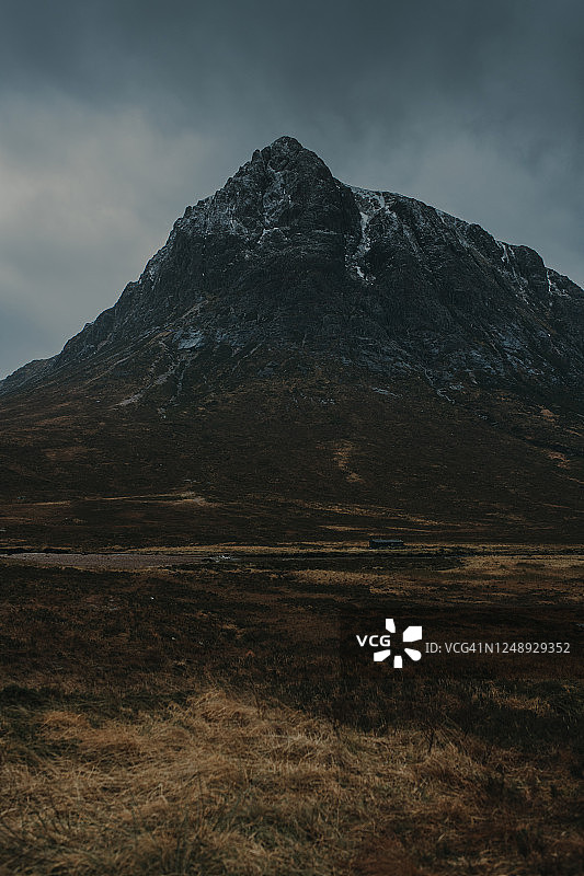 苏格兰格伦科的壮丽山景图片素材
