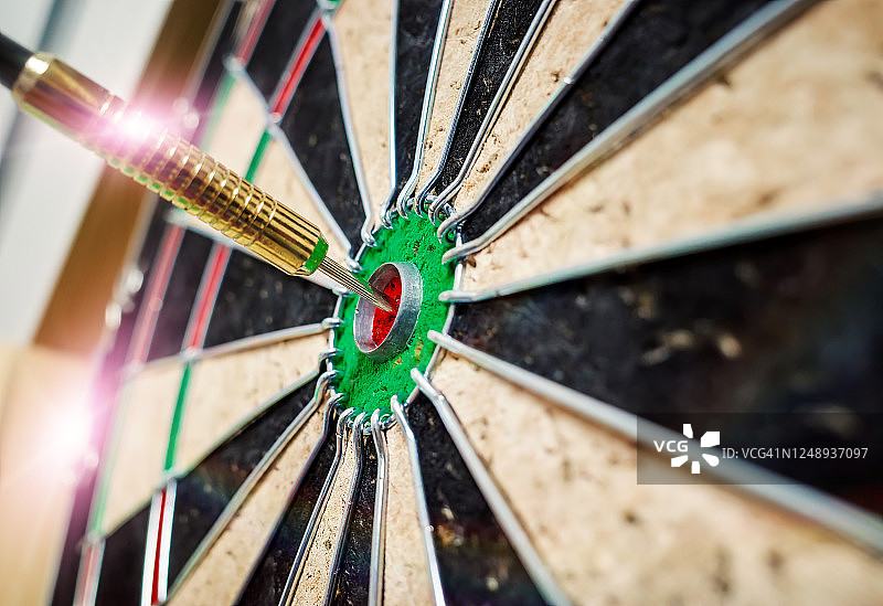 射中靶心图片素材