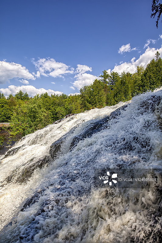 邦德瀑布图片素材