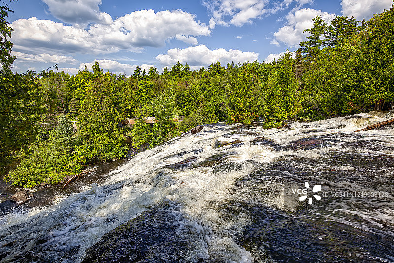邦德瀑布图片素材