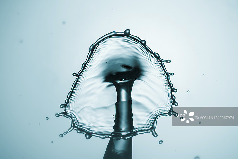 水滴的影响图片素材