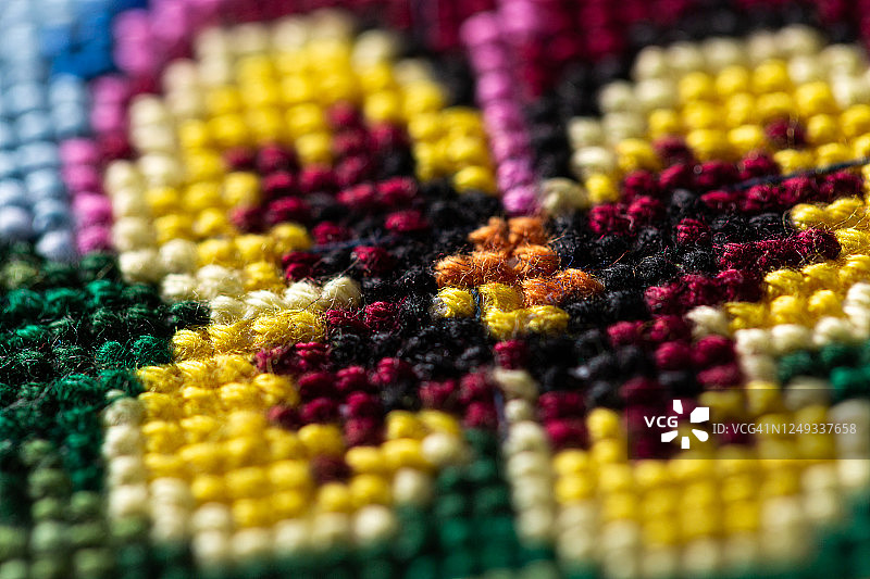 十字绣图案刺绣图片素材